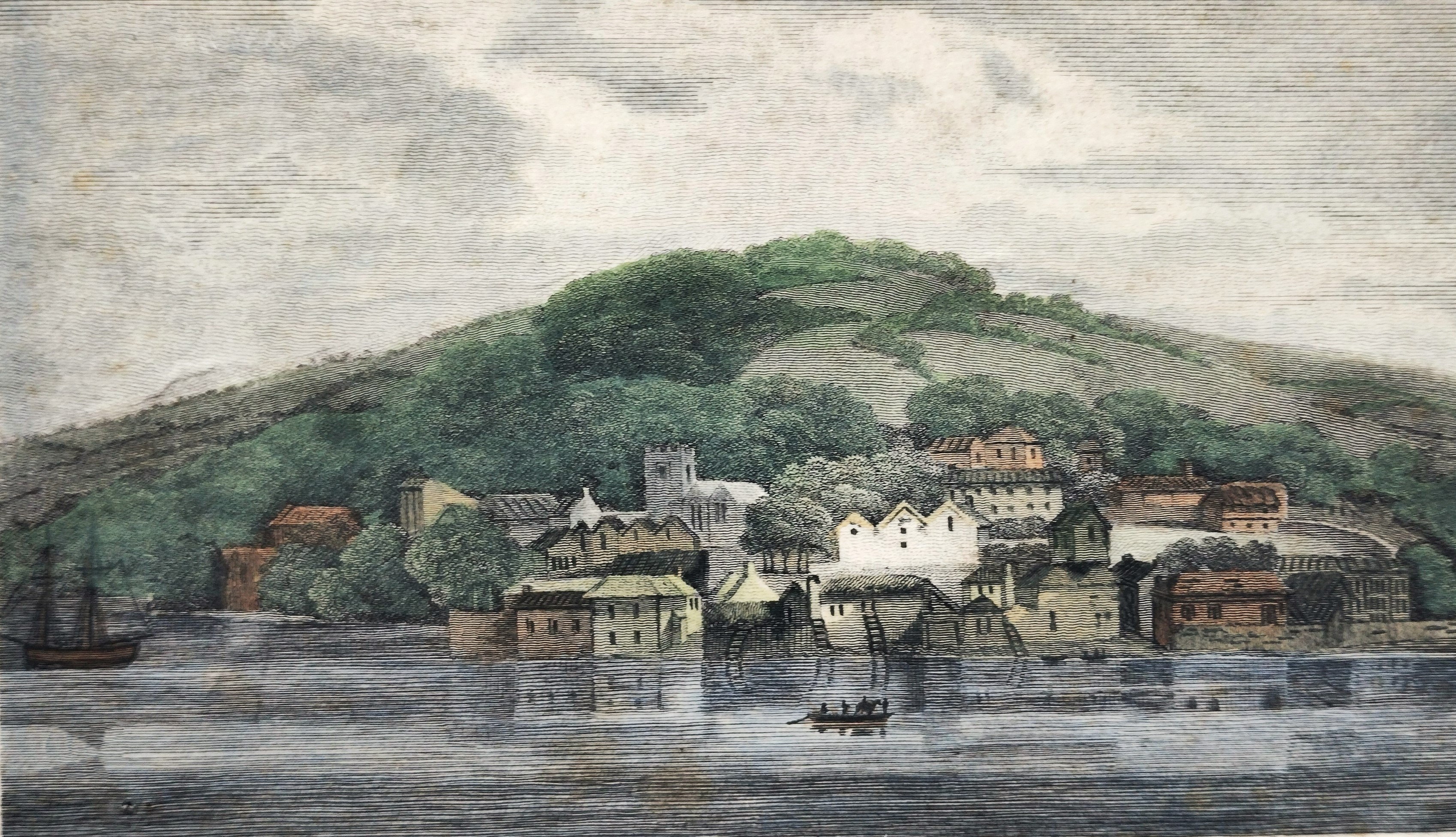 Kingswear Print -early 1800s